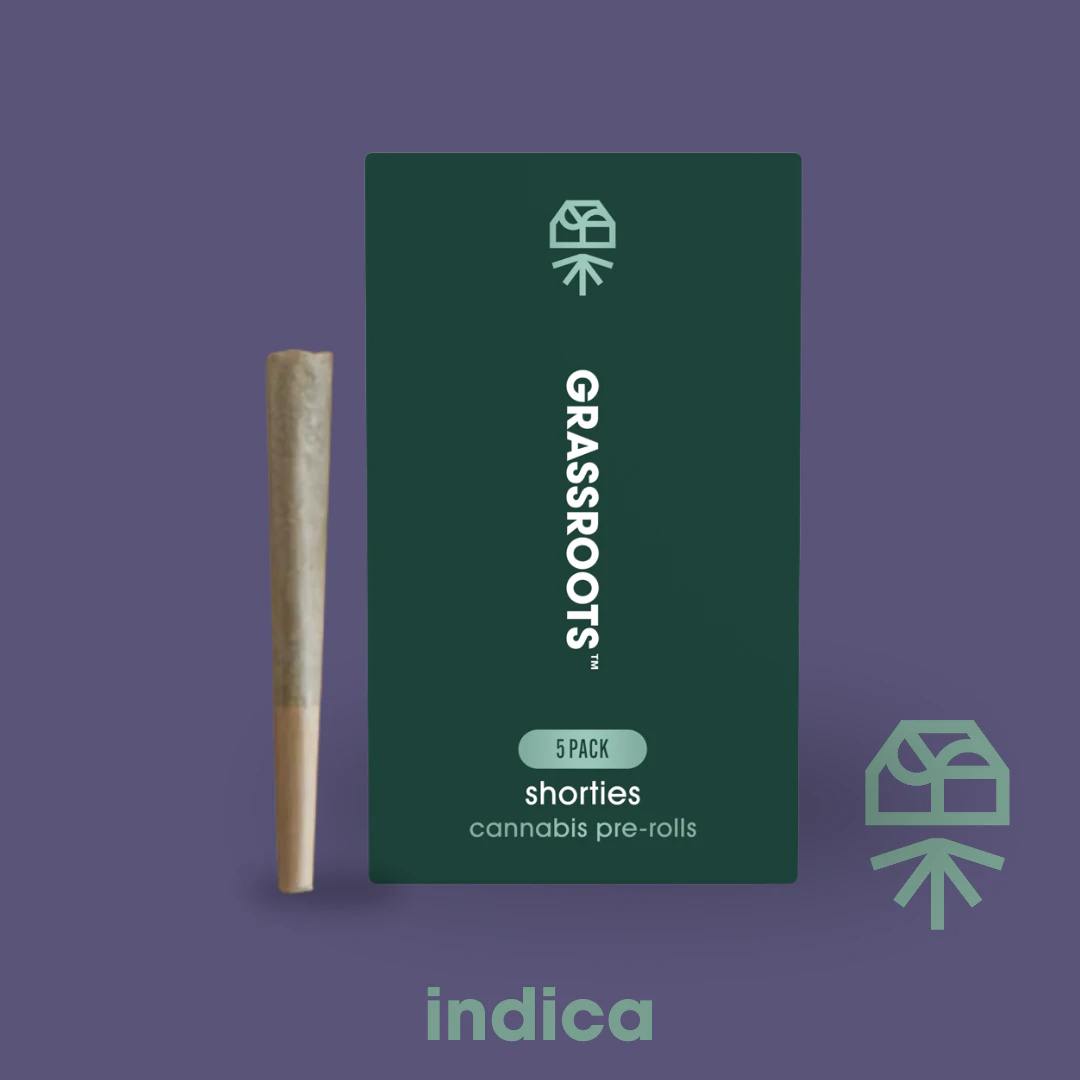 Grassroots - Grassroots | 5pk (.4g) Prerolls | Kush Mints | 2g Main Image