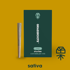 GRASSROOTS (NM) - Grassroots | 5pk (.4g) Prerolls | Peanut Butter Muffin | 2g