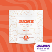 JAMS | 2pk Gummies | Peach Jellies | 100mg