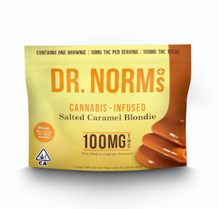 Dr. Norm's - Dr. Norm's - Salted Caramel Blondie 100mg