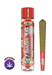 JEETER - Jeeter-Strawberry Sour Diesl-infuse liquid diamonds-Infuse Pre Roll-Sativa-Kief-36.83%-1G