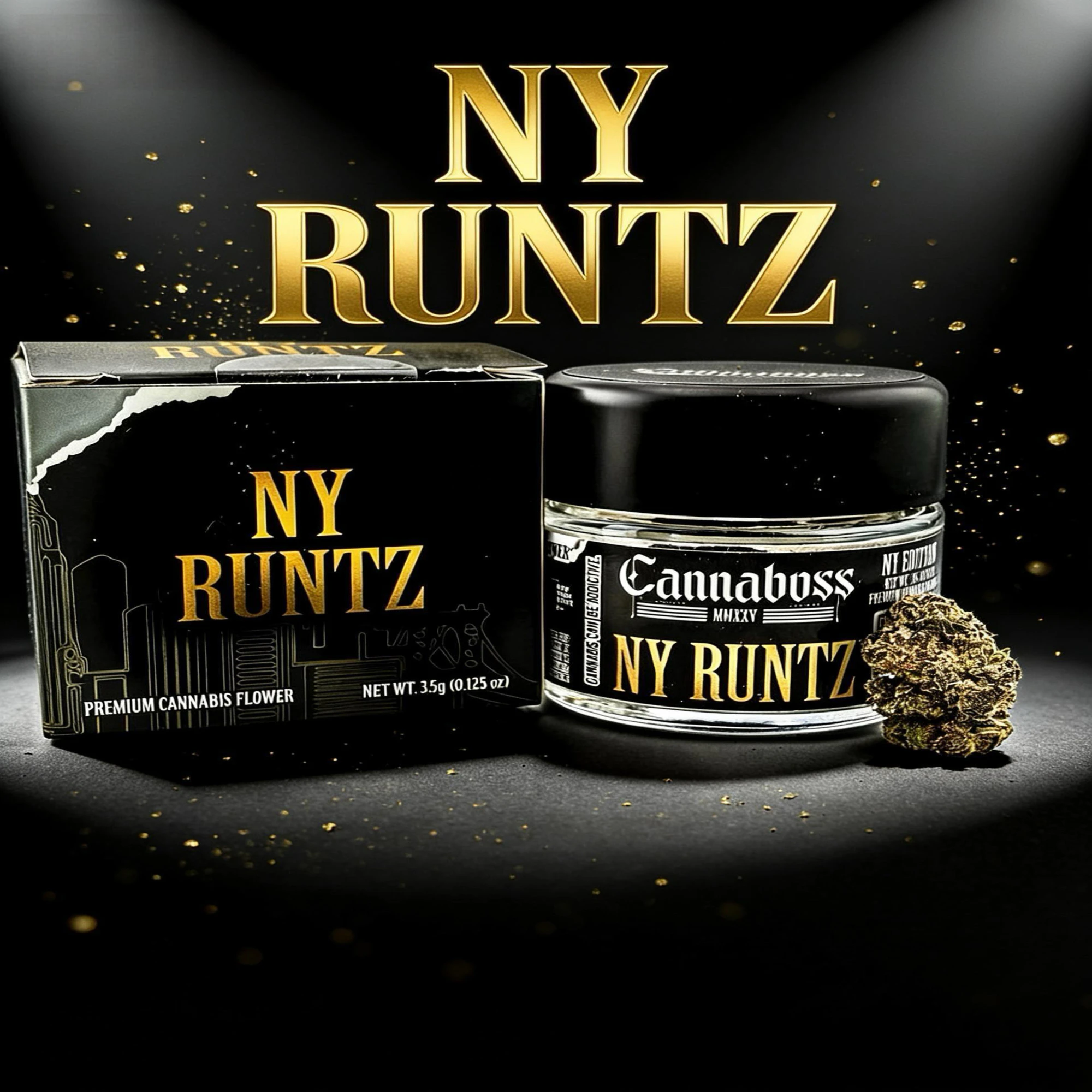CannaBoss - Cannaboss NY Runtz 3.5G Jar | F37 Main Image