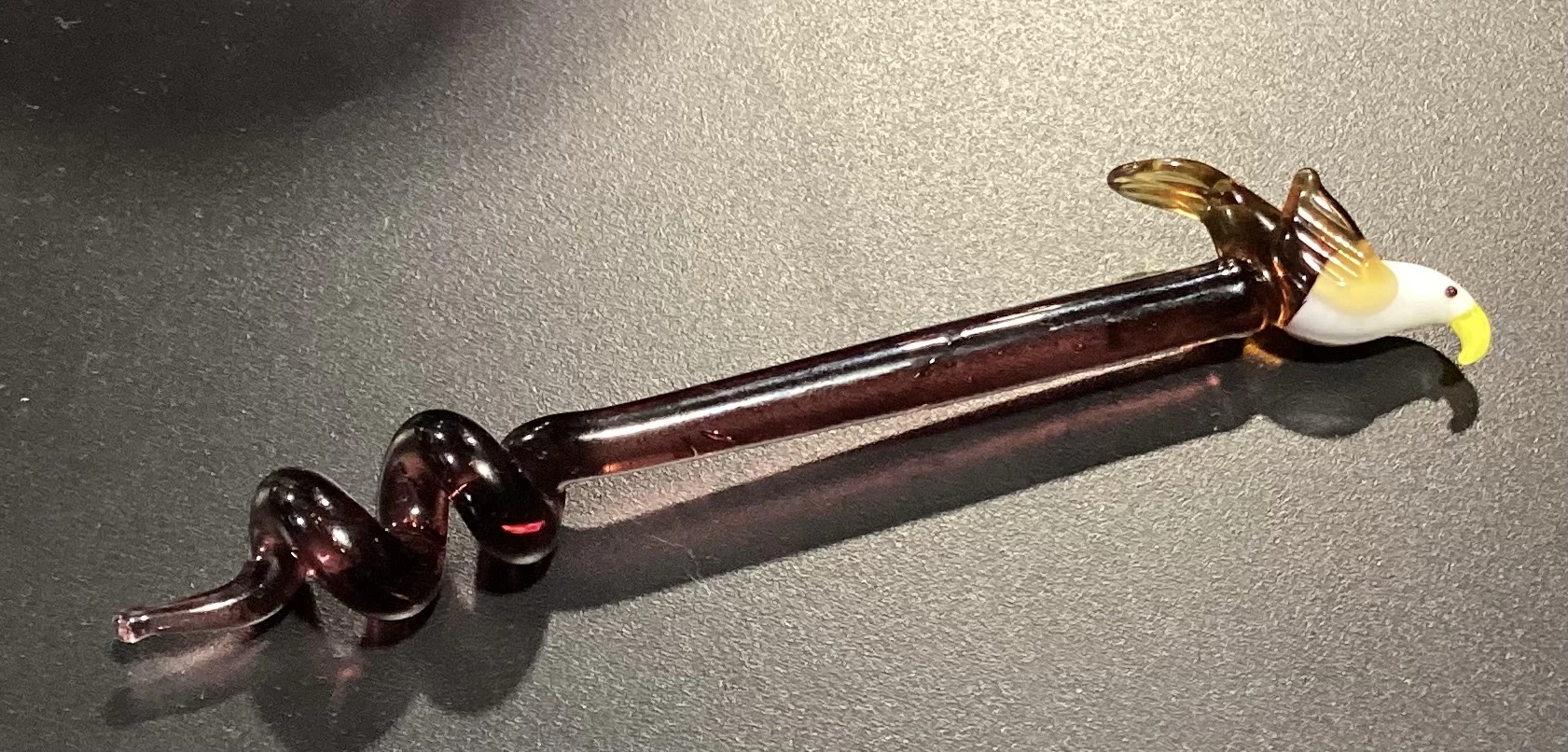 Accessories - Glass Bird Twisted Dab Tool Main Image