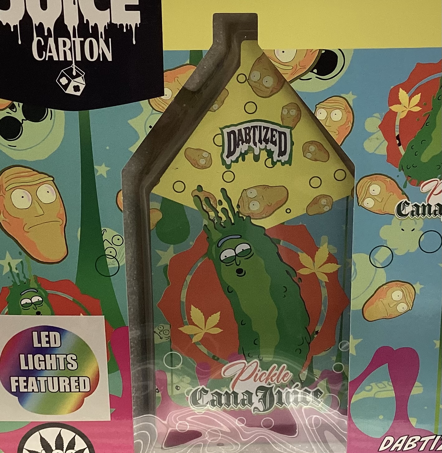 Juice box bongs