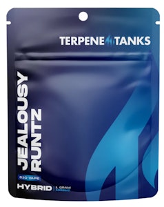 TERPENE TANKS -  Terpene Tanks-Jealousy Runtz-Hybrid-1g- 78.11% THC