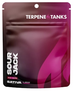 TERPENE TANKS -  Terpene Tanks-Sour Jack-Sativa-1g- 83.31% THC