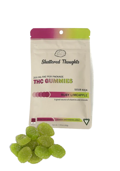 Shattered Thoughts - Shattered Thoughts - Ruby Limeapple - 200mg Main Image