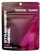Terpene Tanks-Strawberry Diesel-Sativa-1g- 81.82% THC