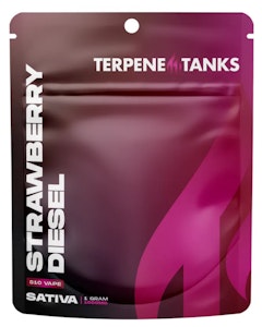 TERPENE TANKS - Terpene Tanks-Strawberry Diesel-Sativa-1g- 81.82% THC