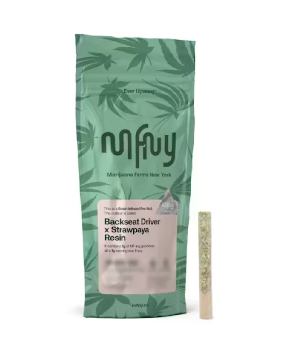MFNY - MFNY- Backseat Driver x Strawpaya Resin - 1g preroll Main Image