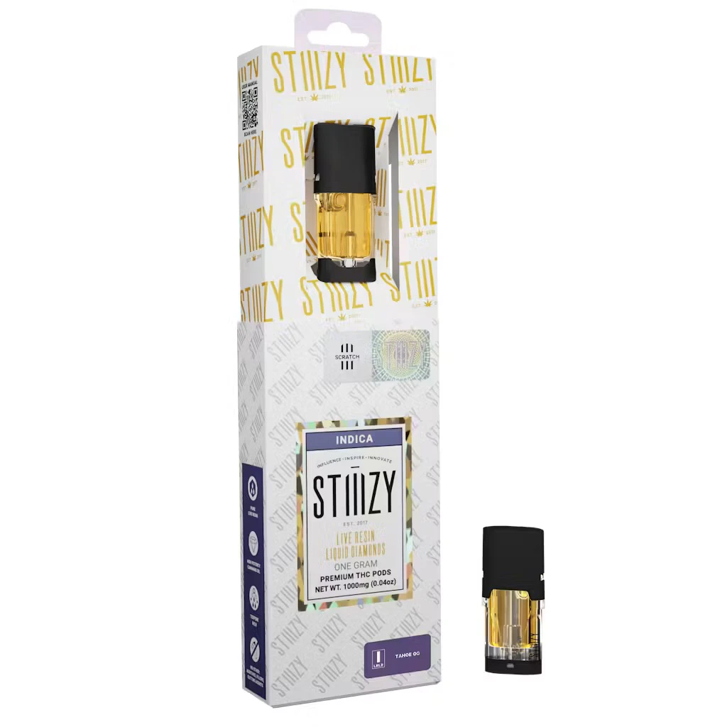 STIIIZY - Tahoe OG - Live Resin Liquid Diamonds Pod - 1g (I) - STIIIZY Main Image