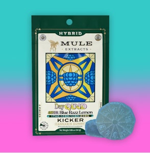Mule Extract - Sour Blue Razz Lemon QU4Derall - 2pk
