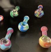 Combination of Silicone Smoking Pipe