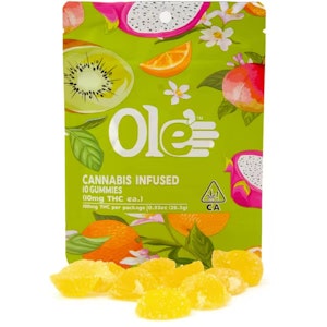 Ole' 4 Fingers - Tropical Punch - Gummies - 10 Pack - 100mg