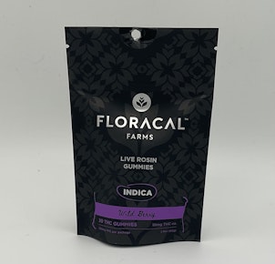 FloraCal Gummy Wild Berry 10mg THC 20ct Pouch