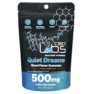 Lit Labs - Mixed Flavor | Quiet Dreams | CBN:CBD Isolate | 500mg