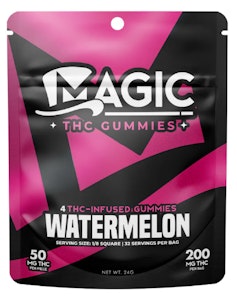 Magic - Magic-Gummies- Watermelon-Hybrid-200mg THC