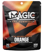  Magic-Gummies- Orange-Indica-200mg THC