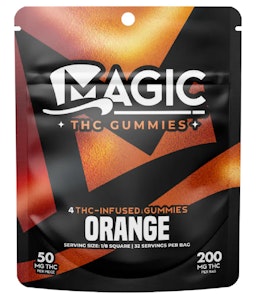 Magic -  Magic-Gummies- Orange-Indica-200mg THC