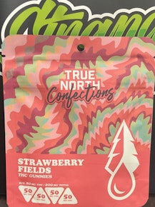 Strawberry Fields 4x50mg THC Vegan Gummies