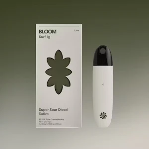 BLOOM - Bloom Live Surf - Super Sour Diesel - 1G AIO