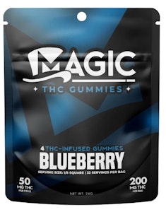 Magic -  Magic-Gummies- Blueberry-Indica-200mg THC