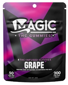 Magic -  Magic-Gummies- Grape-Indica-200mg THC