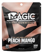  Magic-Gummies- Peach Mango-Hybrid-200mg THC