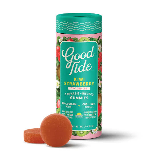 Good Tide - Good Tide Kiwi Strawberry 100mg CBD 1:1:1 Main Image
