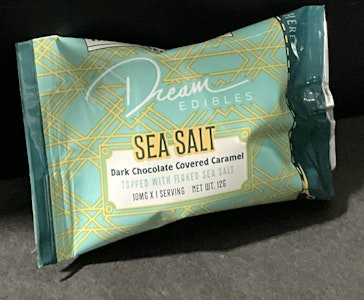 Dream edibles - Dream - Sea Salt Caramel - Dark Chocolate Covered - 10mg