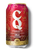 QC- Infused Beverage- Cola-Caffeinated-12oz-100mg