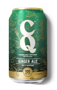 QC - CQ- Infused Beverage- Ginger Ale-12oz-100mg