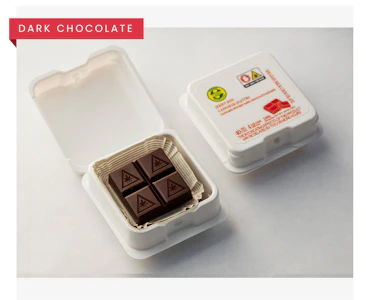 JERSEY CANNA - Canna Mini Bar Quattro Dark Chocolate | 4 Pack (40mg)