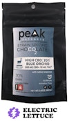 Peak Blue Orchid High CBD Chocolate Bar 10mg
