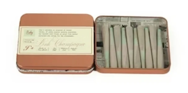 RUBY FARMS - Ruby Doobies - Amnesia Haze - 10pk .5g Hash Infused Pre rolls