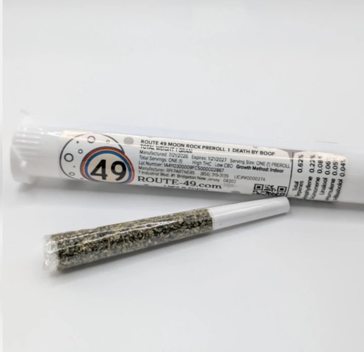 Route 49 - Route 49 MoonRock - Mega Squirt - Infused Single 44.54% THC Main Image