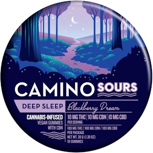 CAMINO - Camino Sours | Blackberry Dream 1:1:1 (THC:CBN:CBD) | 100mg
