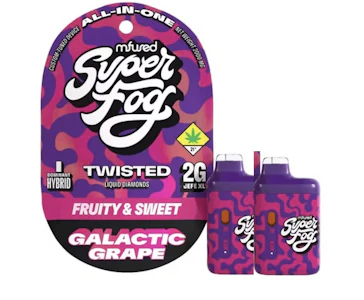MFUSED - Mfused: Galactic Grape - Twisted Liquid Diamonds 2g vapes (1g x2) 