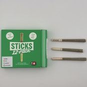 STCICKS | 12pk PR [I/S/H] | Black Patronus/ Grapericot/ Koala