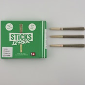 STICKS | 12pk PR [I/S/H] | Animal Face/ Super R*NTZ/ Glitter Bomb