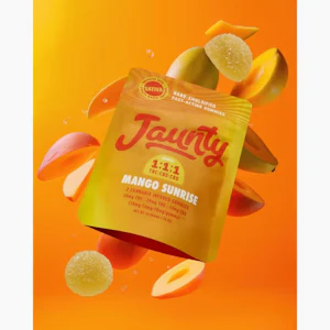 Jaunty - Jaunty - Mango Sunrise 2Pk - 1:1:1 THC / CBG / CBD - Sativa - 20MG 