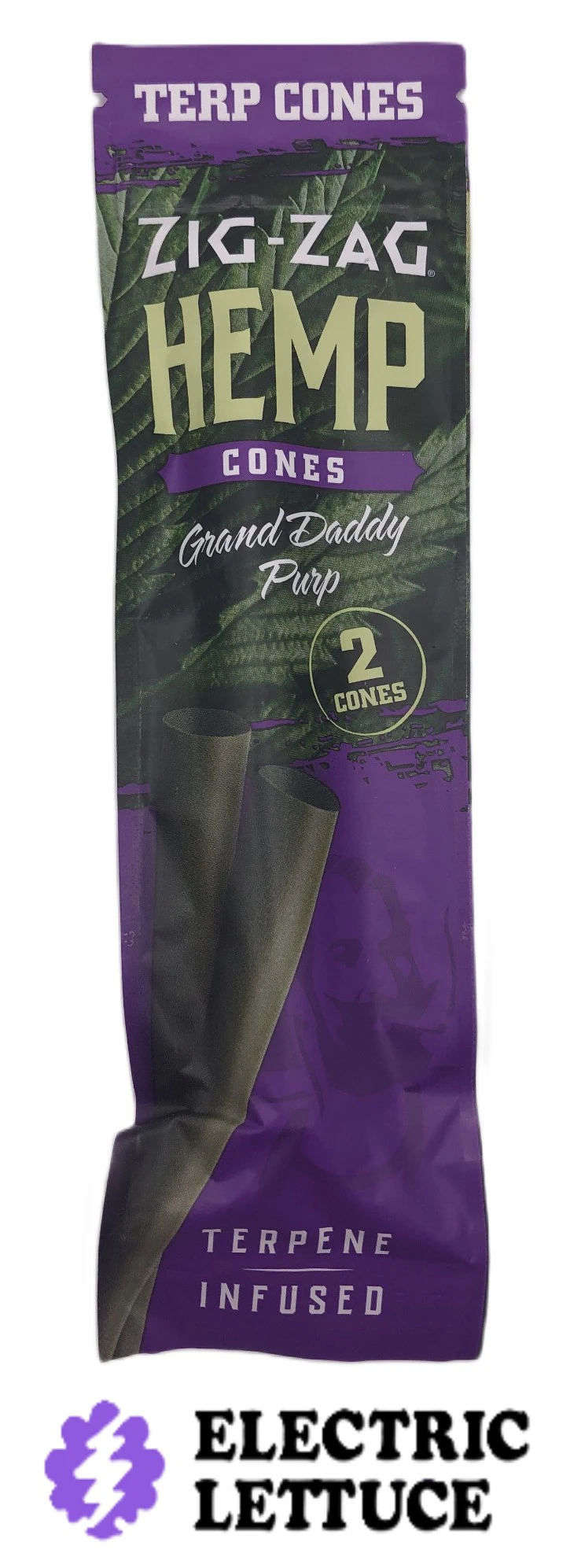 Zig-Zag - Zig Zag Terpene Infused Hemp Cones Grandaddy Purp Main Image