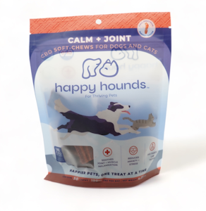 Happy Hounds - Happy Hounds - Calm + Joint - Bacon Strip Soft Chews - CBD