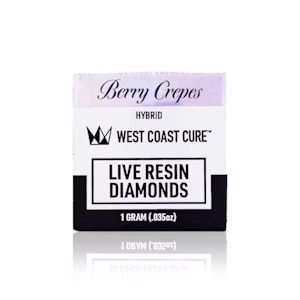West Coast Cure - West Coast Cure - Concentrate - Diamonds - Berry Crepes - 1G