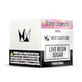 West Coast Cure - Concentrate - Live Resin Sugar - Orange Creamsicle - 1G
