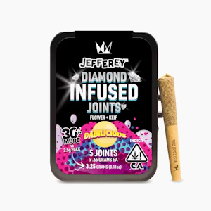 WEST COAST CURE - West Coast Cure - Preroll - Jefferey - Dabilicious - 5 Pack Infused
