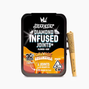 WEST COAST CURE - West Coast Cure - Preroll - Jefferey - Orange Creamsicle - 5 Pack Infused