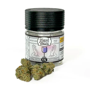 Tarot Tokes - Tarot Tokes: Cream Soda 3.5g Flower Jar