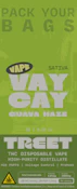Treet 3g Disposable- Vacay Guava Haze (Sativa)
