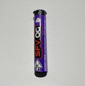 SFV OG 0.5g indoor flower pre roll Rosin infused “Black tube”